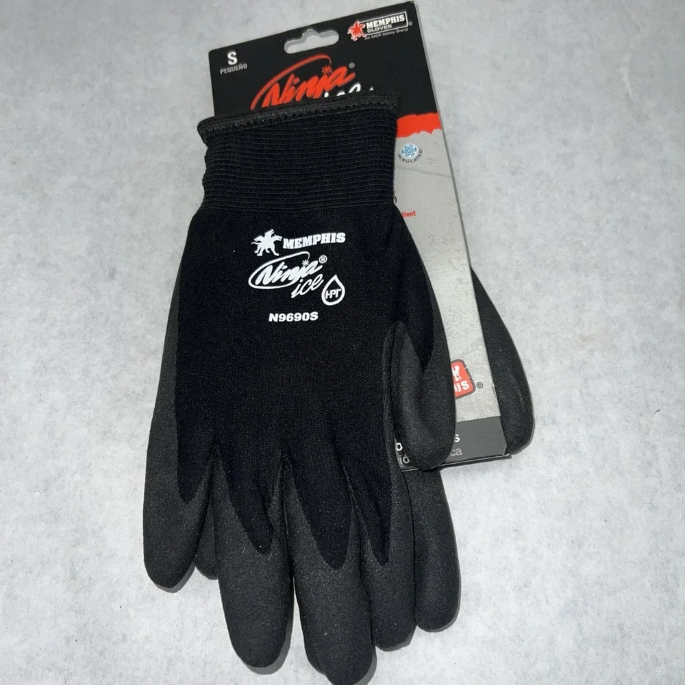 MCR Ninja Ice Insulated Cold Weather Safety Work Gloves S 1 Pair N9690S NEW
